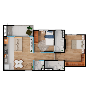 63m²