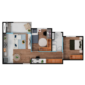 63m²